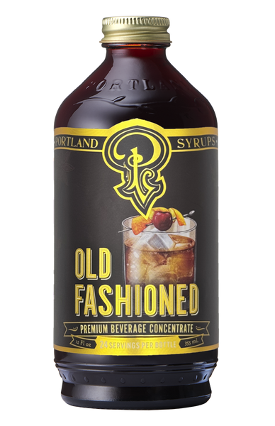 Old Fashioned Syrup For Cocktails & Mocktails - 12oz
