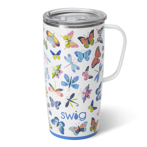 SWIG - Butterfly Bliss Travel Mug (22oz)